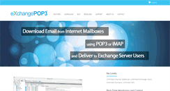 Desktop Screenshot of exchangepop3.com